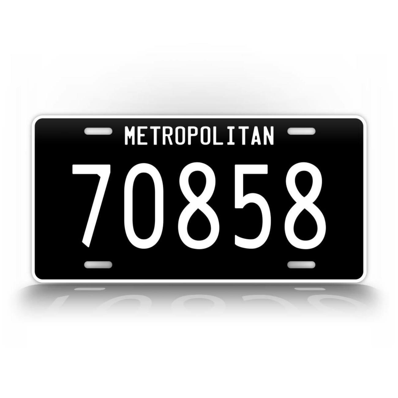 

Personalized Matrix Style Metal Tin Sign Car Decor білий