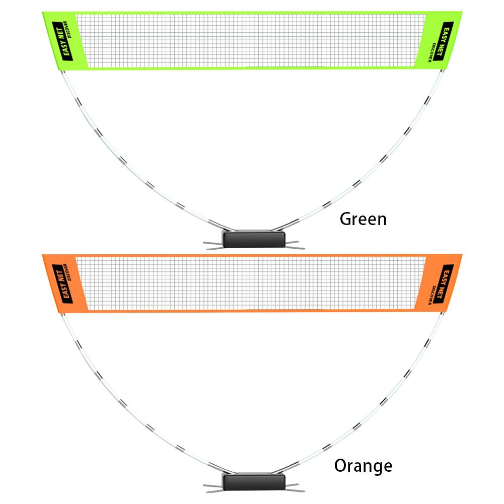 Professional Badminton Net Volleyball Tennis Training Square Net Easy Setup Height Adjustable Volleyball Net for Outdoor Indoor