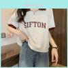 Casual Plus Size T Shirt For Women With Polo Collar And Short Sleeves For Summer 2024