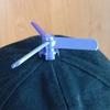 Hat Lightweight Button Spinner Party Hat Propeller Clip Detachable Dragonfly Baseball Cap