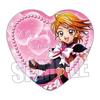 Bell House Futari wa Pretty Cure Max Heart Trading Heart Can Badge Action 1 Box W57 x Tin Ver. Approx. H52.5mm