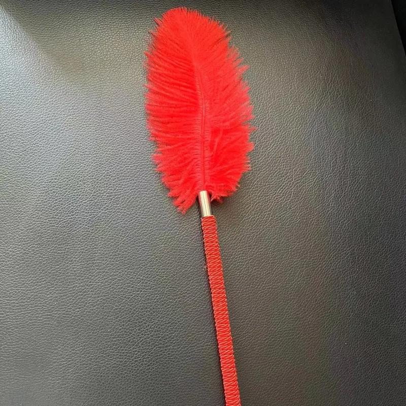 Flirting clitoris Tickle feather Erotic Whip Spanking Adult Sex toys for Women Product Teasering Nipple Erotic Accessory