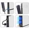 For Sony PS5 /PS5 Slim Console Cooling Fan 3 Levels Cooling Game Accessories Quiet Cooler Fan USB 2.0 Port Cooler Cooling Fan