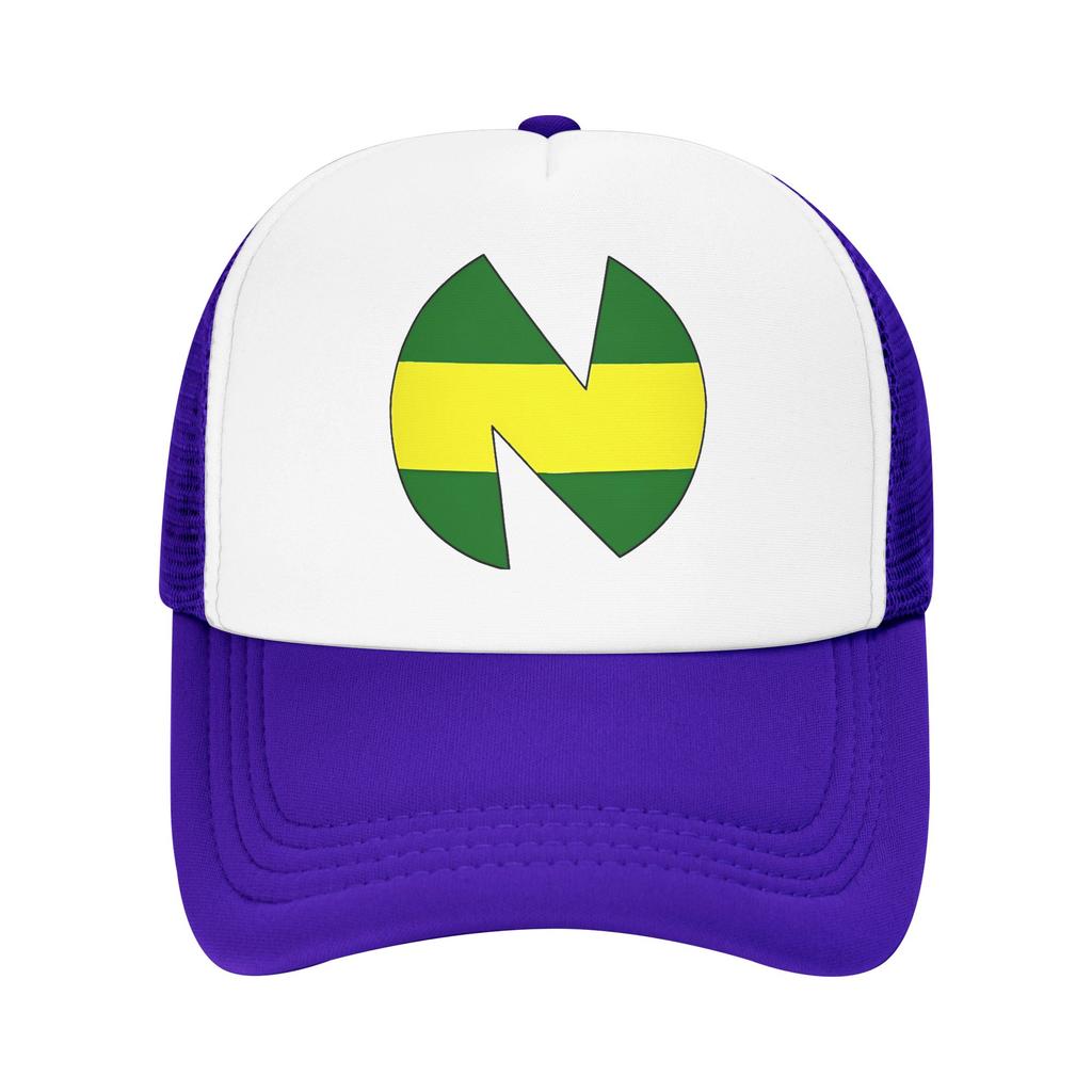 Summer Mesh Sun Hats Nankatsu Team N Summer Baseball Cap Stylish Hip Hop Hats Unisex Design Running Hippie Sun Visor Baseball Caps