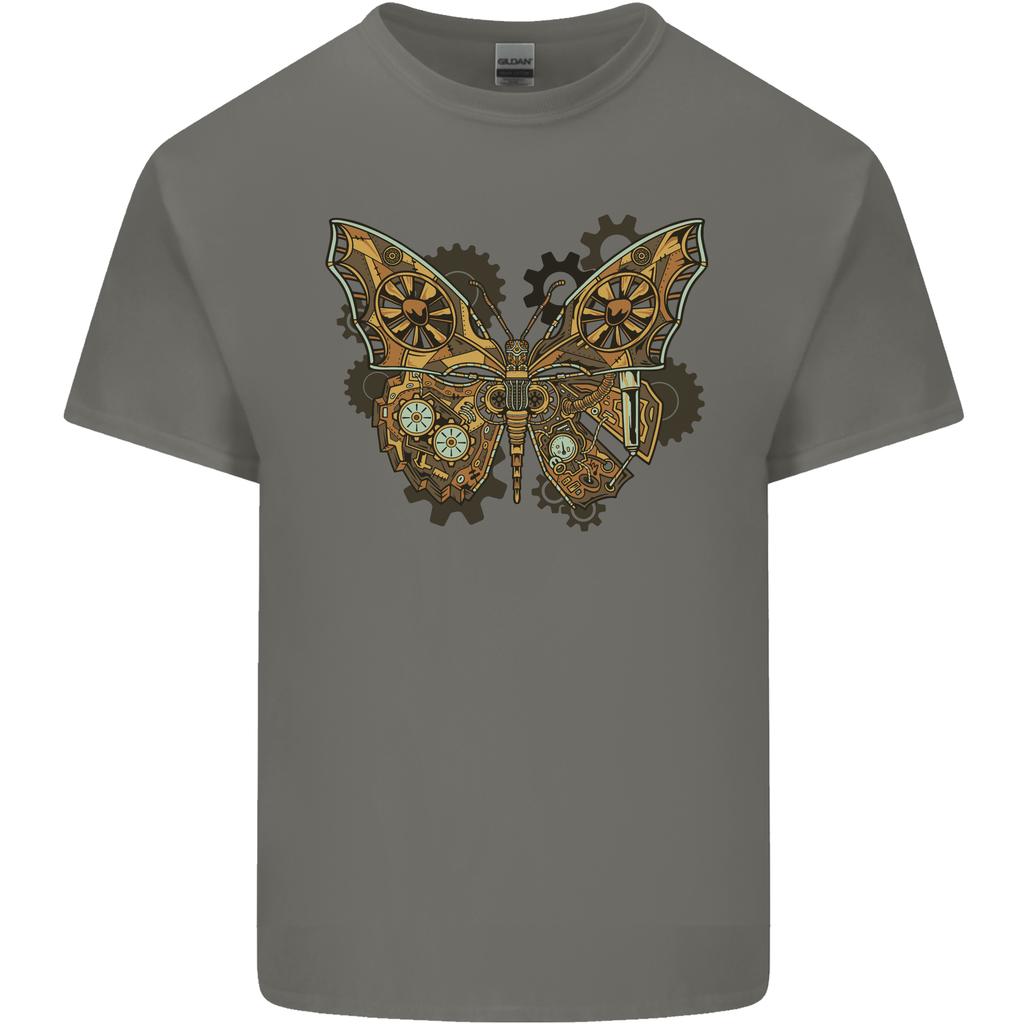 Steampunk Butterfly Butterflies Unisexs Light Cotton TShirt