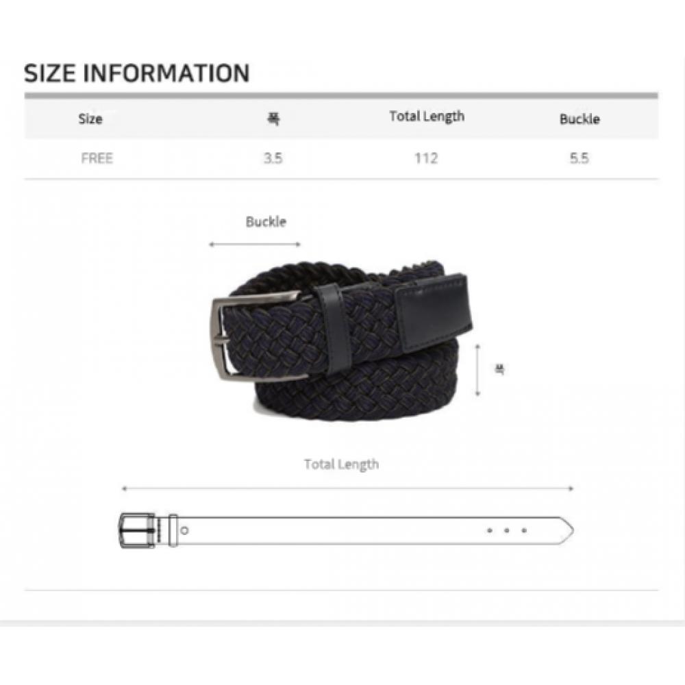 Benovero Two Tone Elastic Weaving Belt Bmg1acb1302n1