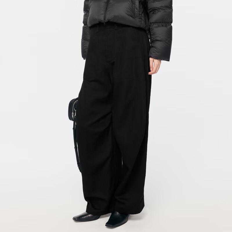 JNBY Wide-Leg Loose Fit Cargo Pants