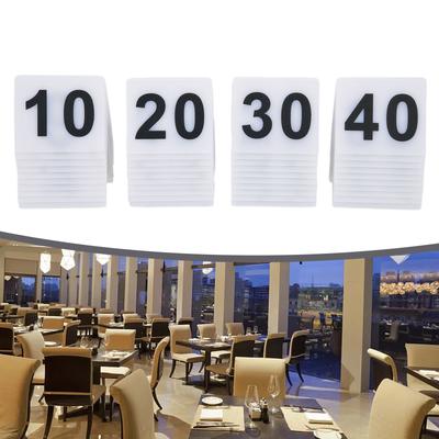 20pcs Table Number Signs Acrylic Number Decor Table Number Signs Acrylic Table Tent Sign Centerpiece Geometric