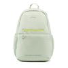Polyester Backpack Unisex White Green ABSW133-5
