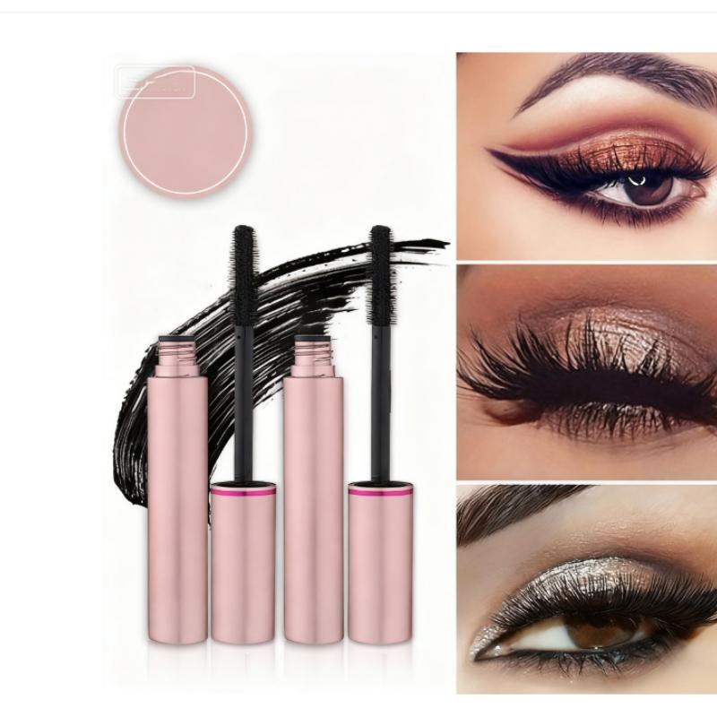 Lengthening & Curling Mascara, Waterproof & Sweatproof, Smudge-Proof & Flake-Resistant, Long-Lasting Hold for All-Day Volume, No Transfer,