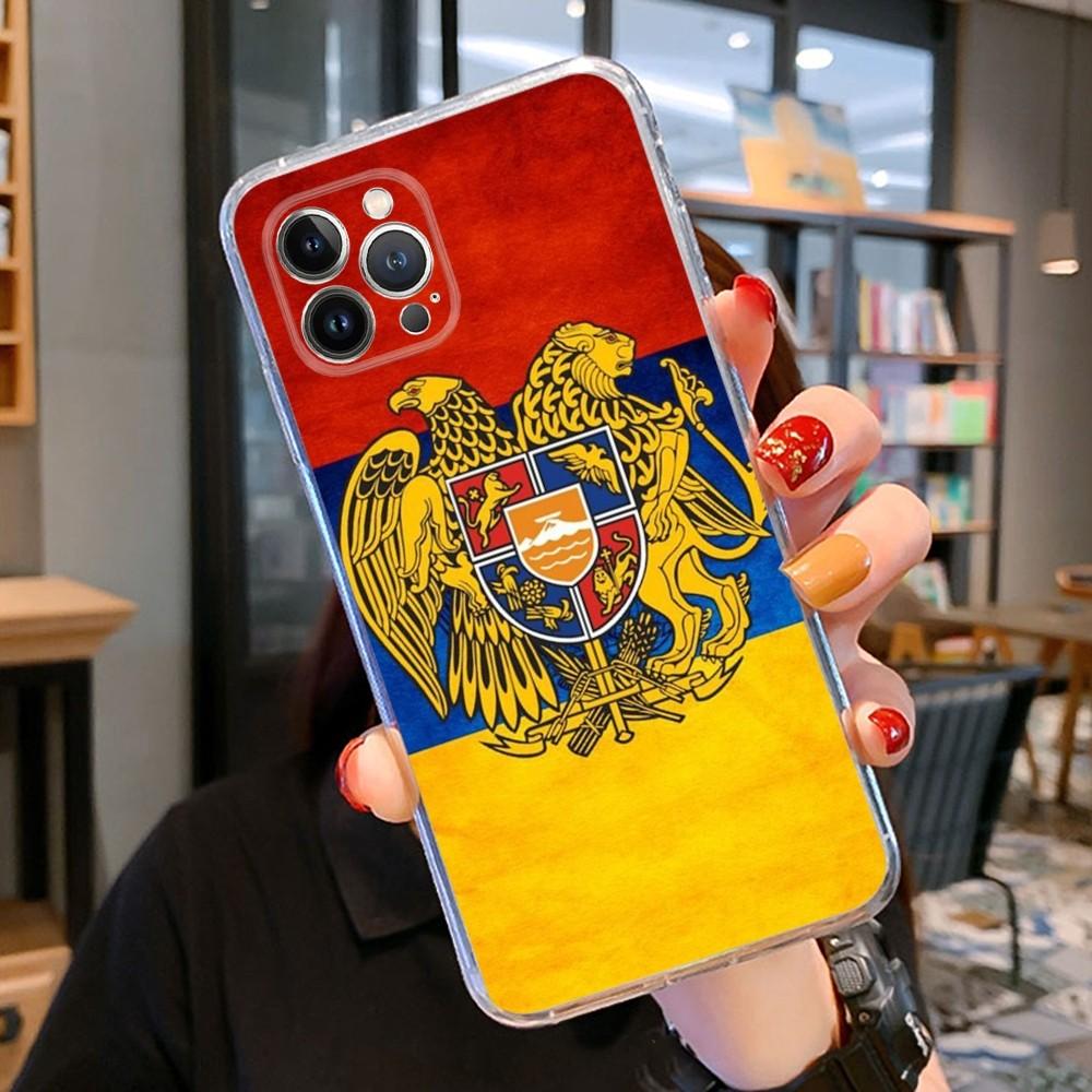 Armenia Armenians Flag Phone Case For iPhone 15 14 11 12 13 Mini Pro XS Max Cover 6 7 8 Plus X XR SE 2020 Funda Shell