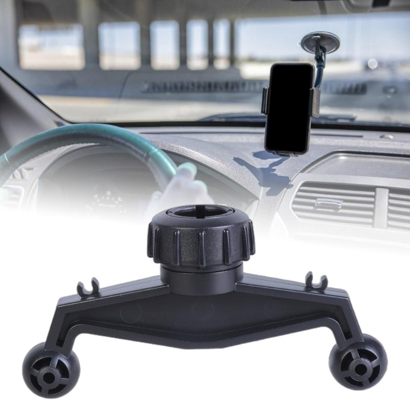 Upgrades 17mm Ball Mount Splitter Adapter 1 To 2 Head Joint Car Mount Extension for Double  Socket Stand Arm Brackets Clip