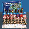 Traffic Road Signs Children Toys Wooden 3D Road Signs Scene Cognition Sensory Games Set Educational Toys For Children