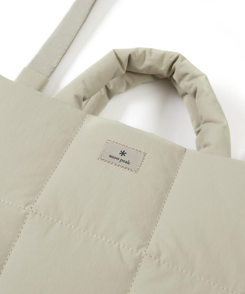 Snowpeak Apparel Cample Medium Tote Bag (S24Fwctb19) Light Beige