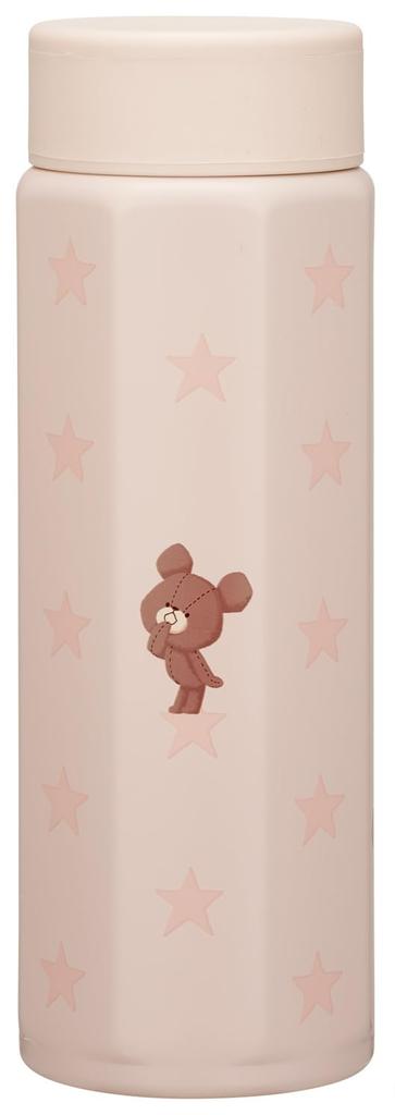 Skater Stainless Steel Mug Bottle 500ml Easy To Hold Octagonal Shape Thermal Insulation Water Bottle The School Cocoa Bears' STO5-A