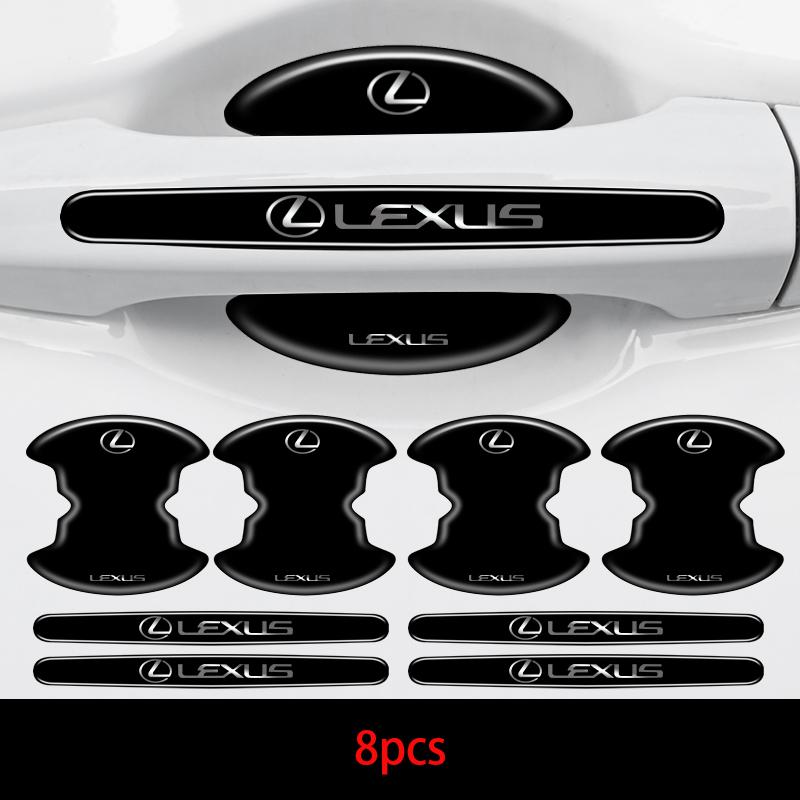 Car Door Bowl Handle Protector Film Sticker Accessories For Lexus F SPORT GX460 Ct200h IS250 ES 220D IS200 Fsport GS GX IS LS LX