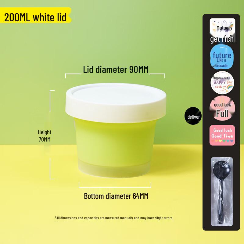 Disposable Plastic Dessert Cups