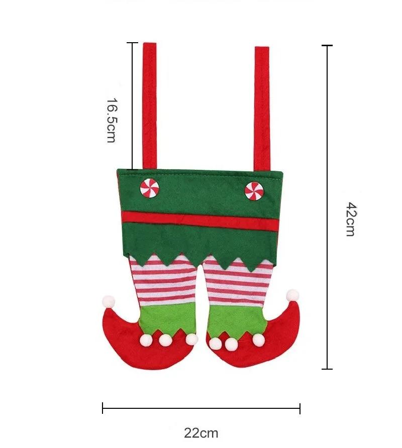 New Creative Christmas Gift Giving Fun Christmas Decorations Elf Bag Candy Bag Christmas Gift Bag