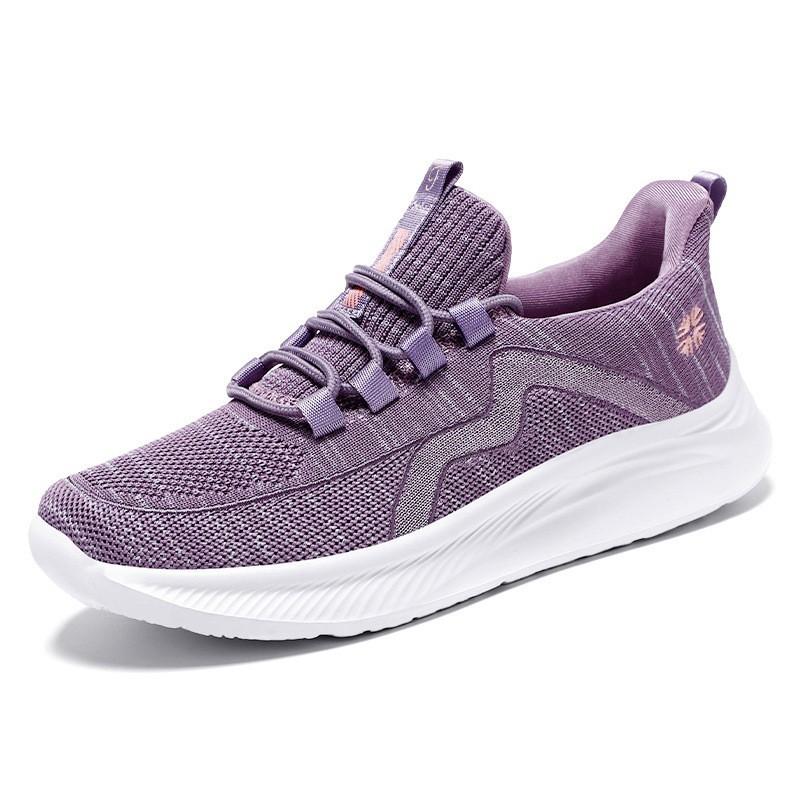 Shoes women's spring new fly-woven women's shoes casual single shoes comfortable and breathable sports women's leisure