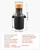 Electric Grain Mill Grinder, 600W High Power Commercial Spice Grinder, 53L Pulverizer Powder Machine with Galvanized Sharp Blades, for Dry Grains,