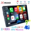 9-дюймовый 4G DSP/RDS 2 + 32G WIFI Carplay Автомобильный мультимедийный видеоплеер Android 11 2 Din GPS Авто Стерео Bluetooth Wi-Fi USB FM IPS Экран