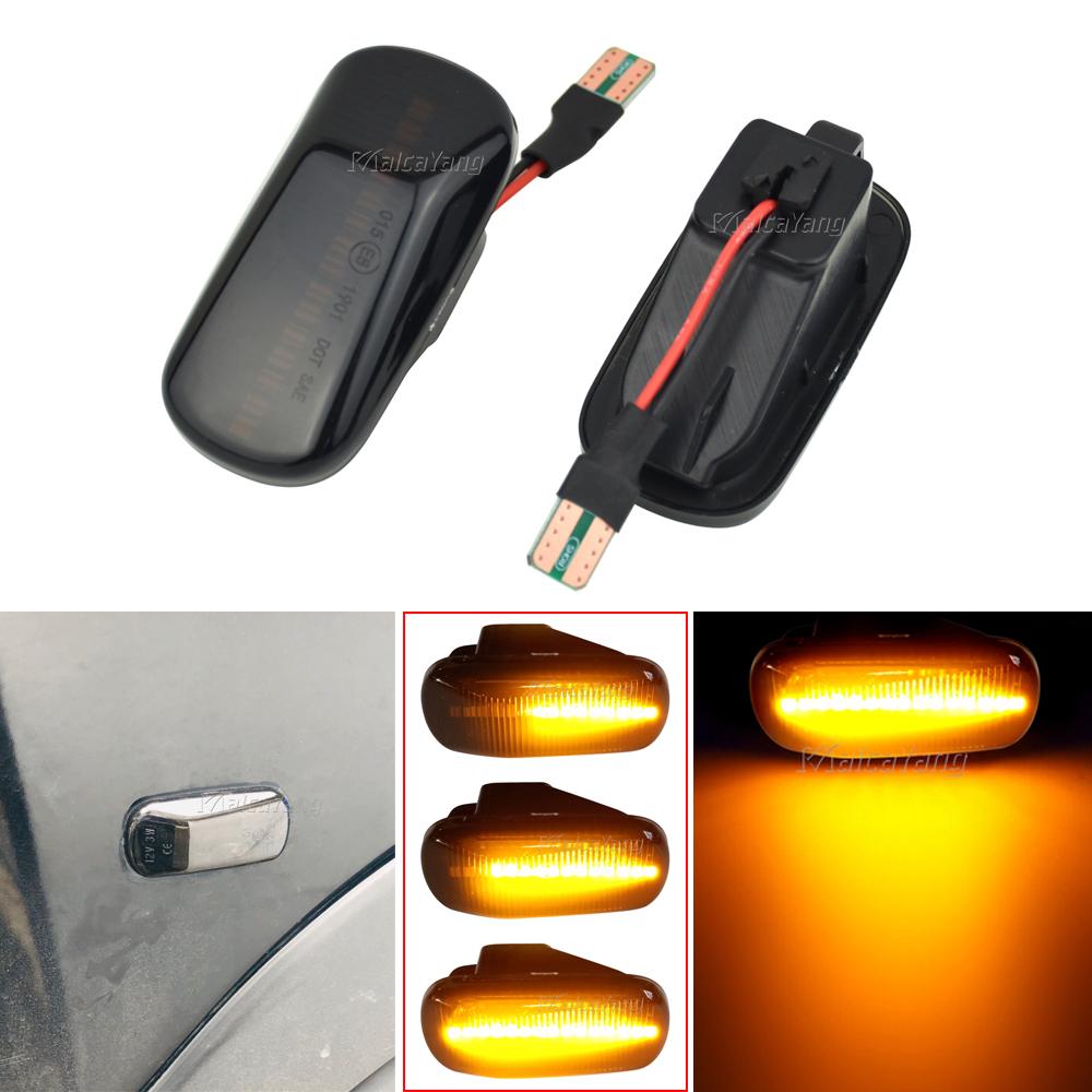 For Acura Integra Type-R DC2 RSX DC5 NSX NA1 NA2 Led Dynamic Turn Signal Side Marker Light Sequential Lamps for Honda CRV