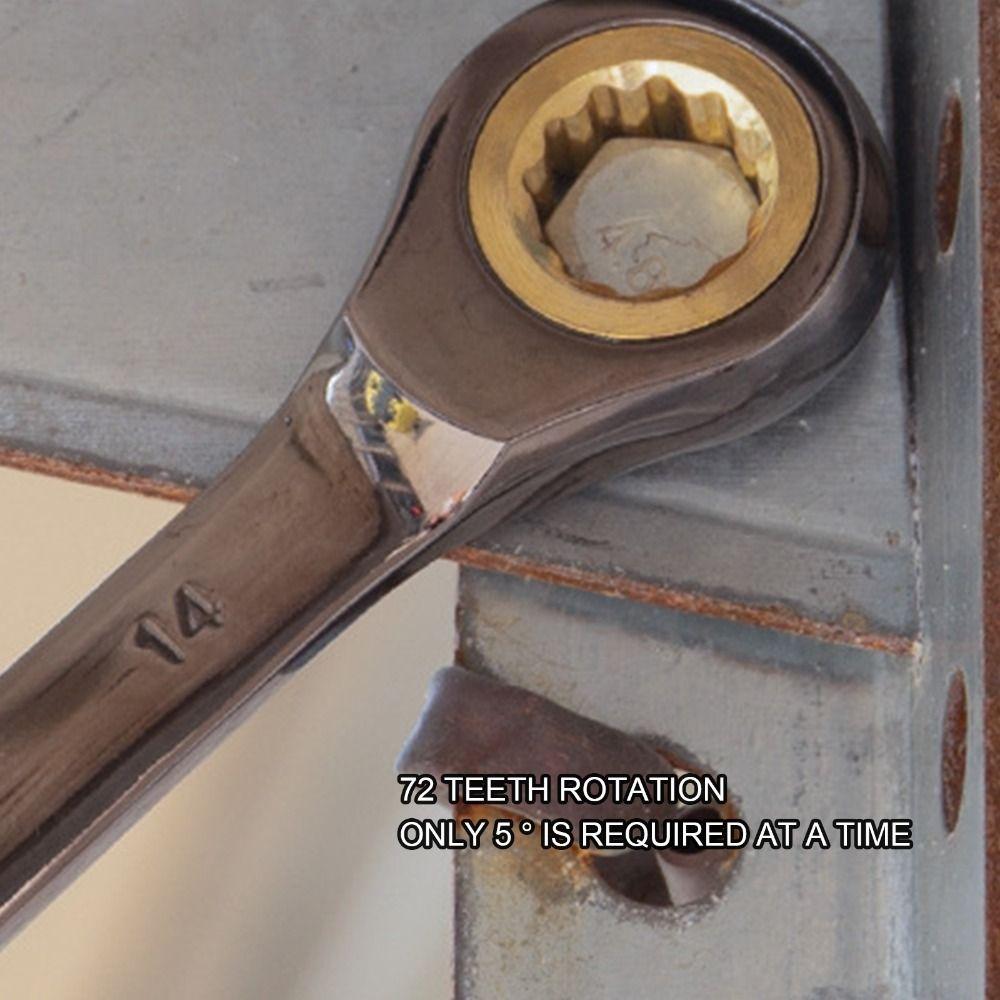 Two-way Ratchet Spanner Quick Release Adjustable Torque Spanner Mechanical Tool