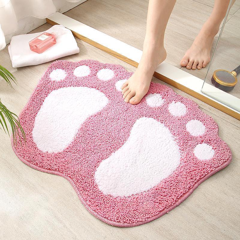 Cute Floor Mat Door Mat Entrance Bedroom Absorbent Mat Household Bathroom Anti Slip Mat Bathroom Door Mat