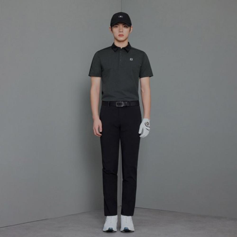 Footjoy Color Block Sleeve Polo Shirt Sand 36938 M