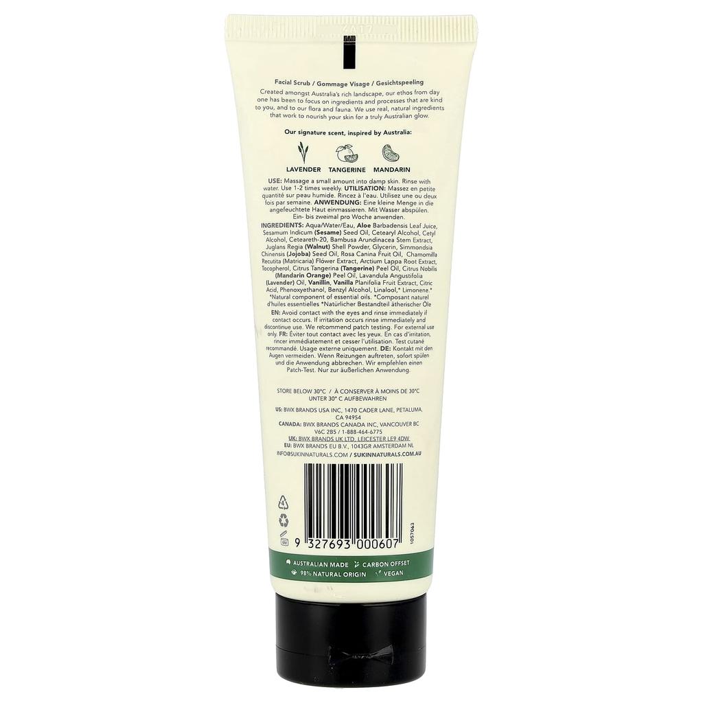 Revitalisierendes Gesichtspeeling, für alle Hauttypen geeignet, 125 ml(4,23 fl oz)