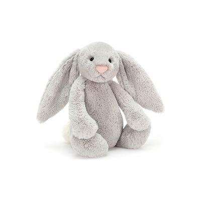 Jellycat Bonnie Rabbit Series Shy Soothing Silver Doll Plush Doll 31cm/51cm Height