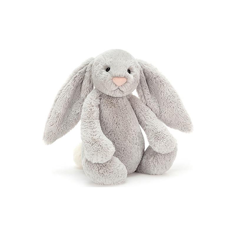 Jellycat Bonnie Rabbit Series Shy Soothing Silver Doll Plush Doll 31cm/51cm Height
