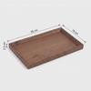 Rectangle Tea Tray Matte Rectangular Plate Simple Style Wooden  Tray  Fruit Storage