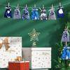 Advent Calendar Gift Bag Set 24pcs/set DIY Christmas Advent Calendar Santa Claus Christmas Doll Merry Christmas Navidad Kid Gift