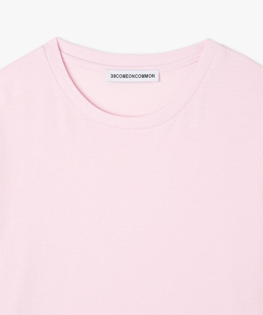 38COMEONCOMMON Regular Cotton T-Shirt (Light Pink)