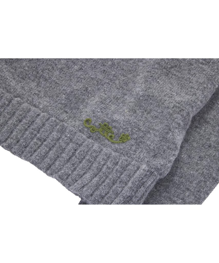 Kkotte Ctt Lettering Knit (Gray)