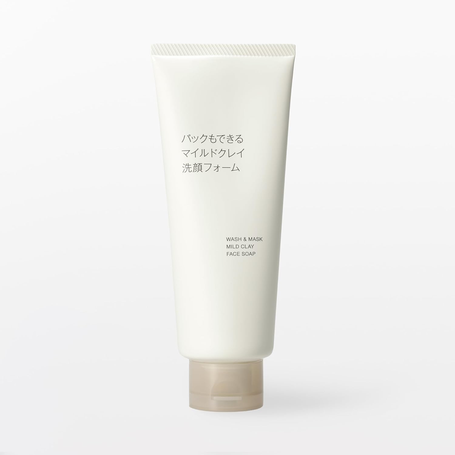Muji Packable Mild Clay Cleansing Foam 150g