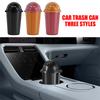 Car Trash Can Organizer Garbage Holder Storage Water Cup Holder For Mitsubishi Asx Lancer Pajero Outlander L200 Delica Eclipse GB1