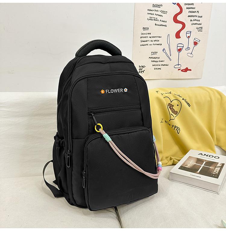 High Value Middle School Students Lightweight Schoolbag Female Junior High School Students Primary School Students High School Large Capacity Backpack