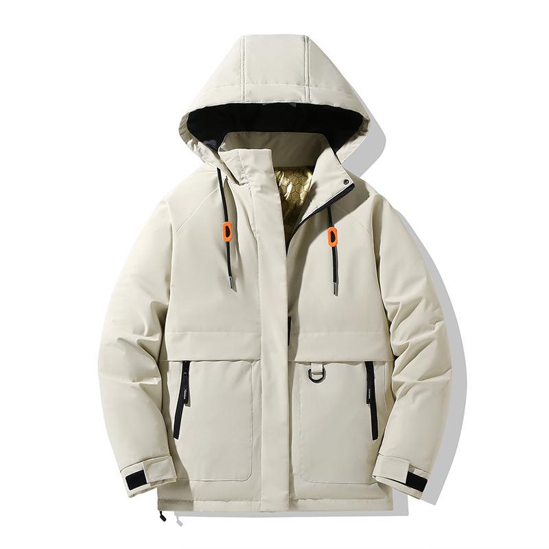 Down Jacket Autumn and Winter New Windproof Thickened Warm Jacket Loose and Versatile Casual Jacket