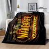 Game World of Warcraft Printed Blanket Kids Warm Blanket Flannel Soft and Comfortable Blanket Home travel blanket birthday gift