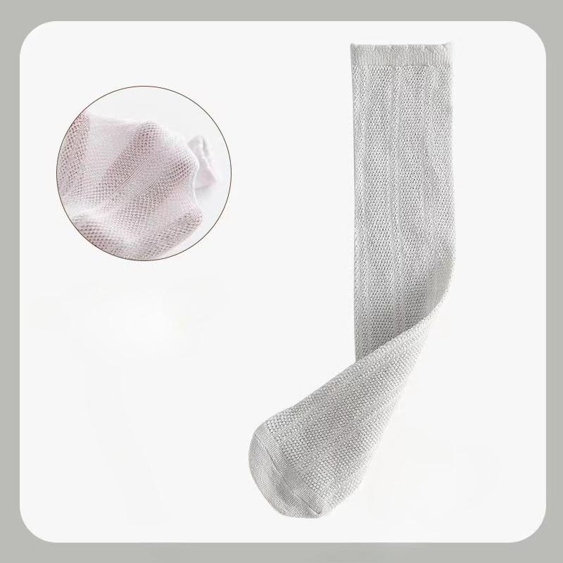 Children's Girl High Long Socks Princess Mesh School Spring Summer Kids Stockings