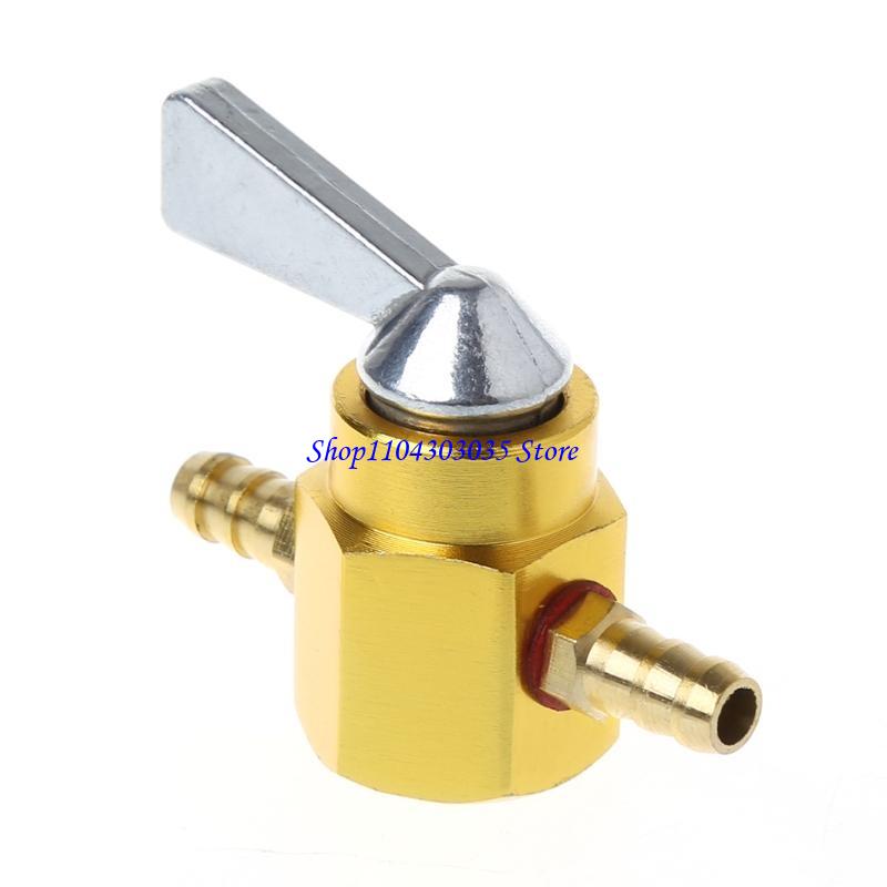 R0JE 6mm Petrol On-Off Tap Switch Petcock for Valve Motorcycle Dirt Bike ATV Motorcycle System Parts