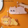 Cartoon Cat Quick Drying Lion Hand Towel Kitchen Bathroom Hand Towel Hanging Type With Super Water Absorption
