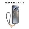 Applicable iPhone17ProMax Lanyard Mobile Phone Case Frosted Magnetic Liquid Silicone Apple 17 All-inclusive Lens Cover