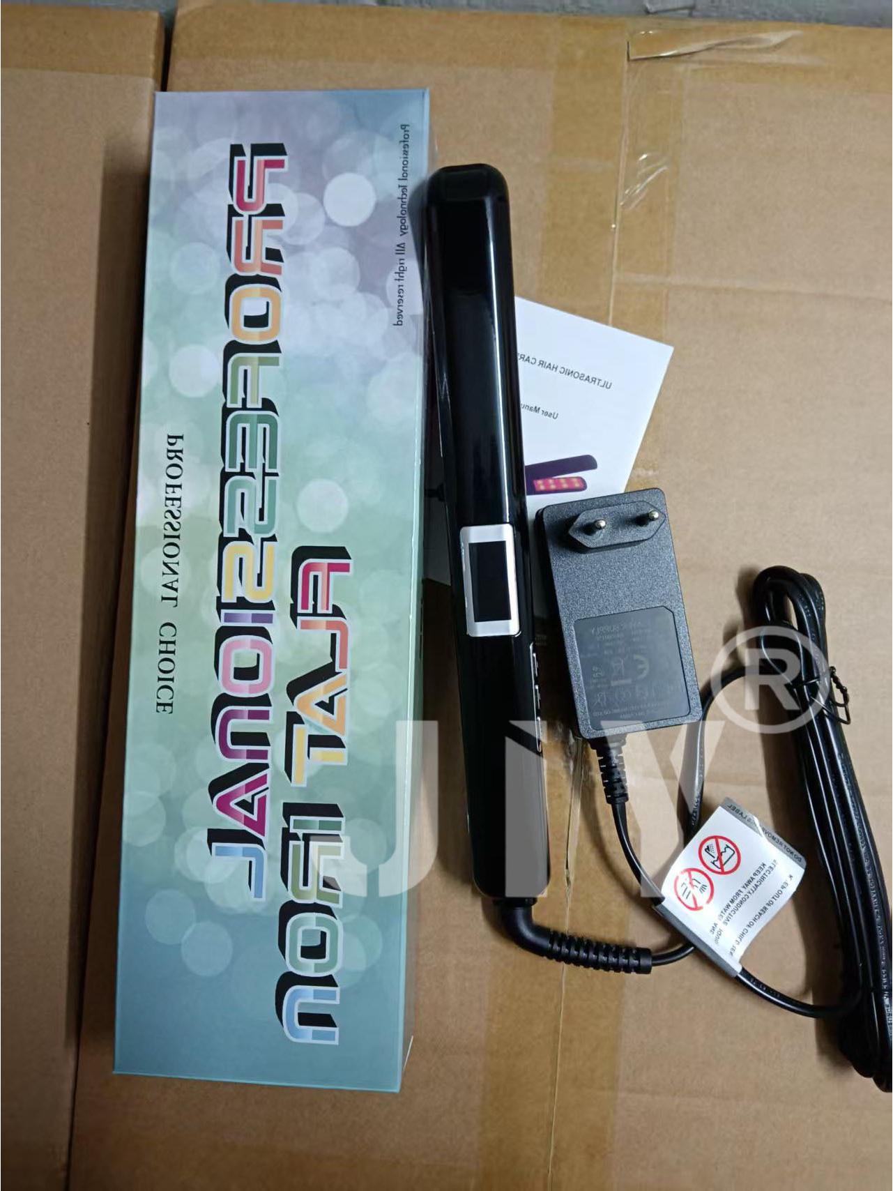 Infrared Ultrasonic Multifunction Hair Straightener & Curler for Home Use