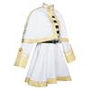Anime Frieren alla cerimonia funebre Frieren Costume Cosplay Vestito di Carnevale Cappotto Gonna Cintura Orecchini Completi Per Donne Halloween