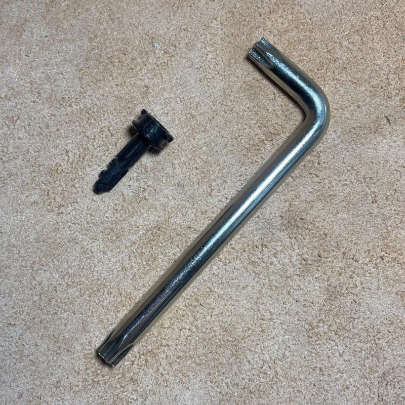 Qin EV Front Grille Charging Port Cover Lock Pin