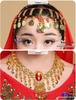 Children's Indian Dance Costume - Girls Belly Dance and Ethnic Performance Outfit
