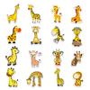 50 Giraffe Cartoon Stickers Laptop Tablet Guitar Decorative Stickers